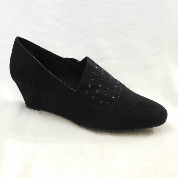W331 Karen Scott Closed Toe Wedge Pumps - 7.5 M - Picture 1 of 6